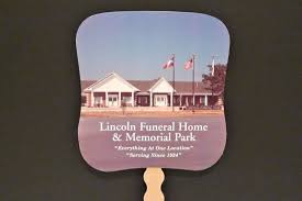 Funeral Home Fan Litho Vintage Lincoln Home By Plattermatter2 House Fan Funeral Home Funeral