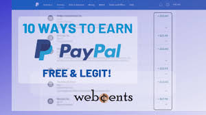 Here are the 25 best ways to earn free paypal money online in 2021. 10 Legit Ways To Make Free Paypal Money From Home Webcents Blog