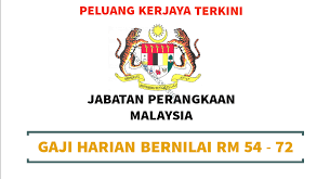 Sembilan negeri bertumbuh pada kadar lebih laju daripada paras nasional (5.0 peratus) pada tahun 2015 didahului oleh wp labuan (6.9 peratus), sabah (6.1 peratus), perak (5.9 peratus), selangor (5.7. Jawatan Kosong Kerajaan Gaji Harian Rm 54 72 Jabatan Perangkaan Malaysia Kerjasemasa