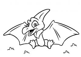 Download gratis een dinosaurus kleurplaat, print hem uit en laat de kinderen deze inkleuren! Rechtenvrije Foto S Van Pterodactyl Afbeeldingen Pterodactyl Depositphotos