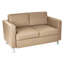 How do you repair scratches on faux leather? Osp Home Furnishings Pacific Loveseat In Dillon Buff Cream Faux Leather Pac52 R104