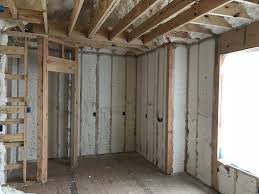 This might require better grading, an exterior perimeter drain, an exterior foundation moisture barrier (plastic, epoxies, sealants, or dimple core drainage board), and all. Usi Installs Spray Foam Insulation For A Flooded Home Rebuild