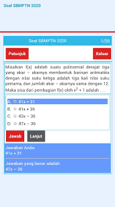 Soal Sbmptn 2020 For Android Apk Download