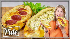 Turkische Pide Backen Vegetarisch Und Mit Sucuk Felicitas Then Youtube Rezepte Turkische Pide Lebensmittel Essen
