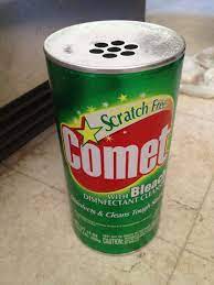 Best Floor Cleaner Sprinkle Comet On The Floor Then In A Bowl Mix Bleach And Hot Water Use A Scrub Brus Best Floor Cleaner Floor Cleaner Cleaning Household