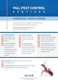 Product name all pest control bait specification (coa) content: Fall Pest Control Call For Your Fall Pest Inspection Pestlock