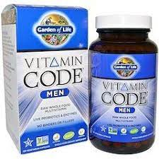 فيتامين كود للرجال منتجات اي هيرب Garden Of Life Vitamins Vitamin Code Vitamins