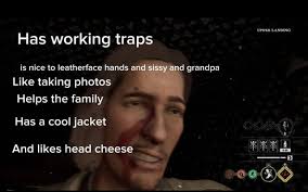 Why every family member is better that nancy : r/TXChainSawGame