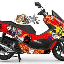 Decal Pcx Joker Desain Masih Bisa Diedit Ganti Text Gati Warna Background Tambah Logo Dll Link Order Bit Ly Pcxnmax Wa 0816 90 Joker Vehicles Logos