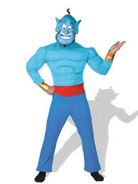 Dschinn Kostum Fur Manner Mit Muskeleinsatzen Maske Und Kleidung Disney Faschingskostume Selber Machen Disney Kostum