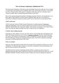 Pharmacology, history of pharmacy, systems of measurement How To Become A Pharmacy Technician In Usa By Jobants Issuu