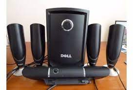 It's connected by a usb cable for power and a 3.5 mm jack for sound. Dell Surround 51 Sound Speaker System 5650 For Sale In Knocknacarra Galway From Tonez