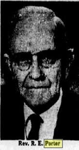 Rev Robert Edwin Porter (1871-1969)