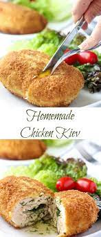 This Is Easy Chicken Kiev Recipe Follow Step By Step Instructions To Get The Best Homemade Chicken Kiev Chicken Kiev Chicken Kiev Recipe Poultry Recipes