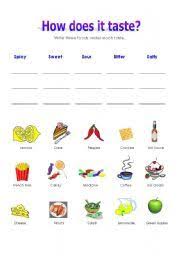 English Teaching Worksheets Taste Esl Worksheets For Beginners Vocabulary Worksheets Worksheets
