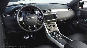 But that's no bad thing. Land Rover Range Rover Evoque Convertible Abmessungen Kofferraumvolumen Und Innenraum
