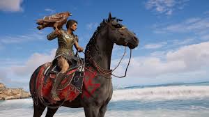 There are limits to where you can go on your horse or mount in assassin's creed valhalla, of course. Ac Odyssey S Kassandra Ikaros Eagle And Phobos Assasins Creed Horses Assassins Creed