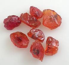 Rough Gemstones Pink Orange Padparadscha Sapphire Rough Gemstones Padparadscha Rough Gemstone Sapphire Gemstone