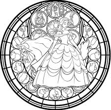 Stained Glass Art Coloring Pages How To Find Stained Glass Coloring Pages House Decorati Mandala Coloring Pages Disney Stained Glass Disney Coloring Pages