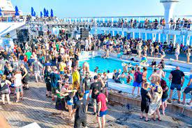Browse flogging molly's salty dog cruise official rare and exclusive merchandise. Flogging Molly S Salty Dog Cruise 2018 A Riot On The High Seas Festival Flyer