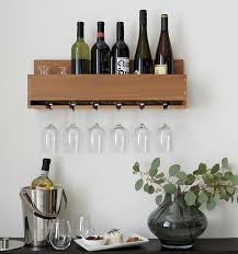 Home drinks bar alcohol shelving unit wine bar shelf glass holder. Clever Ways Of Adding Wine Glass Racks To Your Home S Decor