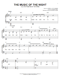 This is an intermediate song and requires a lot of practice to play well. The Music Of The Night From The Phantom Of The Opera Easy Piano