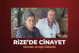 Edinilen bilgiye gre, olay pazar ilesinde meydana geldi. Pazar Sehitlik Koyu Muhtari Ve Esi Olduruldu