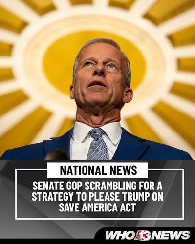 Senate Republicans are scrambling for a strategy to pass the Safeguard American Voter Eligibility (SAVE America) Act, a sweeping election reform bill, along with $67 billion to $350 billion in defense spending