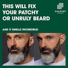 Shakeup Cosmetics Mens Beard Serum & Beard Oil, Supports Thicker & Fuller  Beard, Helps Tame Dry & Unruly Hair, Nourishing with Castor Oil, Caffeine &  Peptide Complex, 50ml. Aka. THE MANE EVENT :