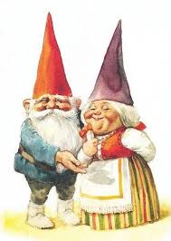 David The Gnome And His Wife Lisa By Rien Poortvliet David The Gnome Gnome Costume Magical Creatures