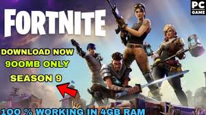 For a game that took a long time to develop, fortnite battle royale was worth every second of the wait. Download Fortnite Battle Royal Season 9 Highly Compressed For Pc With Setup Installation Proof Youtube