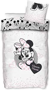 Bett minnie maus mit abnehmbaren geländern 77 cm x 145 cm from minnie maus bett, source:wayfair.de. Minnie Mouse Und Andere Motive Gunstige Bettwasche Online