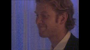 James Wilby as Ade Lynn in 'Crocodile Shoes' (1994), having a bit of  reflection