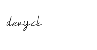 81+ Deryck Name Signature Style Ideas
