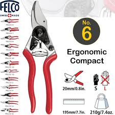 Find 100% genuine felco replacement pruner parts,saw parts and other felco tools. Felco Secateurs Compact No 6 Birstall
