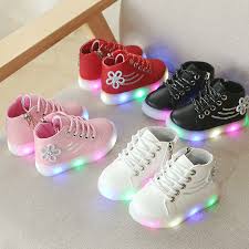 2019 New Arrival Glowing Girls Sneakers Basket Led Children Lighting Shoes For Girls Fashion Rhinestone Luminous Sneaker Buy At The Price Of 10 75 In Aliexpress Com Imall Com