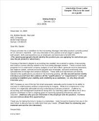 › sample letter requesting an internship. Free 8 Sample Cover Letter For Internship In Ms Word Pdf