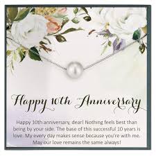 This handmade bouquet features cotton and faux florals, making it a meaningful floral arrangement for a second anniversary. Amazon Com Anniversary 10 Year Gifts Anniversary Quotes For Anniversary Gifts For Her Best Anniversary Gifts For Wife Handmade