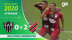 Novamente líder, o galo segue motivado para aproveitar a má fase dos concorrentes pelo titulo para ampliar a vantagem na liderança. Atletico Mg 0 X 2 Athletico Pr Melhores Momentos 6Âª Rodada Brasileirao 2020 Ge Globo Youtube