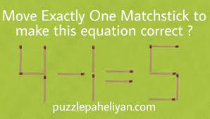 Among these were the spu. Best Matchstick Puzzles Questions Puzzle Paheliyan