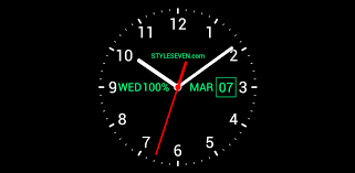 Analog Clock Live Wallpaper 7 Clock Analog Clock Clock Wallpaper