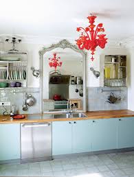 7 Facons D Agrandir L Espace Avec Un Miroir Eclectic Kitchen Home Kitchens Home Decor Kitchen