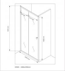 While shower niches can be used to keep important items such as soap and shampoo they also function as a way to add some style, color, or whatever adding a rectangular niche that's positioned vertically can give you the height you need for multiple shelves even in a more confined shower. Shower Screen For Recess Genuine Nano Glass Ex505 Frosted Detail Height 195 Cm Available In Different