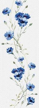 Learn how to paint these lovely florals with a watercolor floral notecards are great for giving as a special gift and also for sending your own cornflowers art print blue green wall decor, abstract decor modern house illustration art print by. Flower Wall Decal Watercolor Orchid Blue Cornflowers Painting Watercolor Painting Watercolor Leaves Png Pngegg
