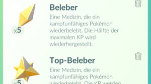 These are items that are placed in the player's bag. Pokemon Go Besiegte Pokemon In Pokemon Go Wiederbeleben Netzwelt