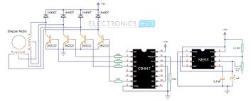 Stepper Motor Driver Circuit Stepper Motor Circuit Diagram Steppers