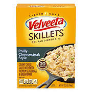 I took it to mean velveeta. Kraft Velveeta Skillets Philly Cheesesteak Style Dinner Kit Shop Pantry Meals At H E B