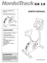 Online manuals database contains 1 nordictrack fitness equipment x15i manuals in portable document format. Nordictrack Gx 3 0 Ntevex73910 0 User Manual Pdf Download Manualslib