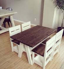 Kids Table And Storage Chairs Set Custom Built By Sawdust Stain Diy Kids Table Kids Table And Chairs Home Diy