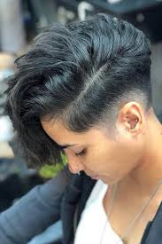 Androgynous hairstyles curly hair image. 35 Fresh Androgynous Haircuts For Modern Statement Makers